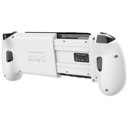 Mars Gaming MGPXPRO Mando Inalámbrico Bluetooth Hall Effect Blanco - Compatible con PS4, Switch, PC, Android, iOS, Soporte para Móvil hasta 7'' Mars Gaming MGPXPRO Mando Inalámbrico Bluetooth Hall Effect Blanco - Compatible con PS4, Switch, PC, Android, iOS, Soporte para Móvil hasta 7''